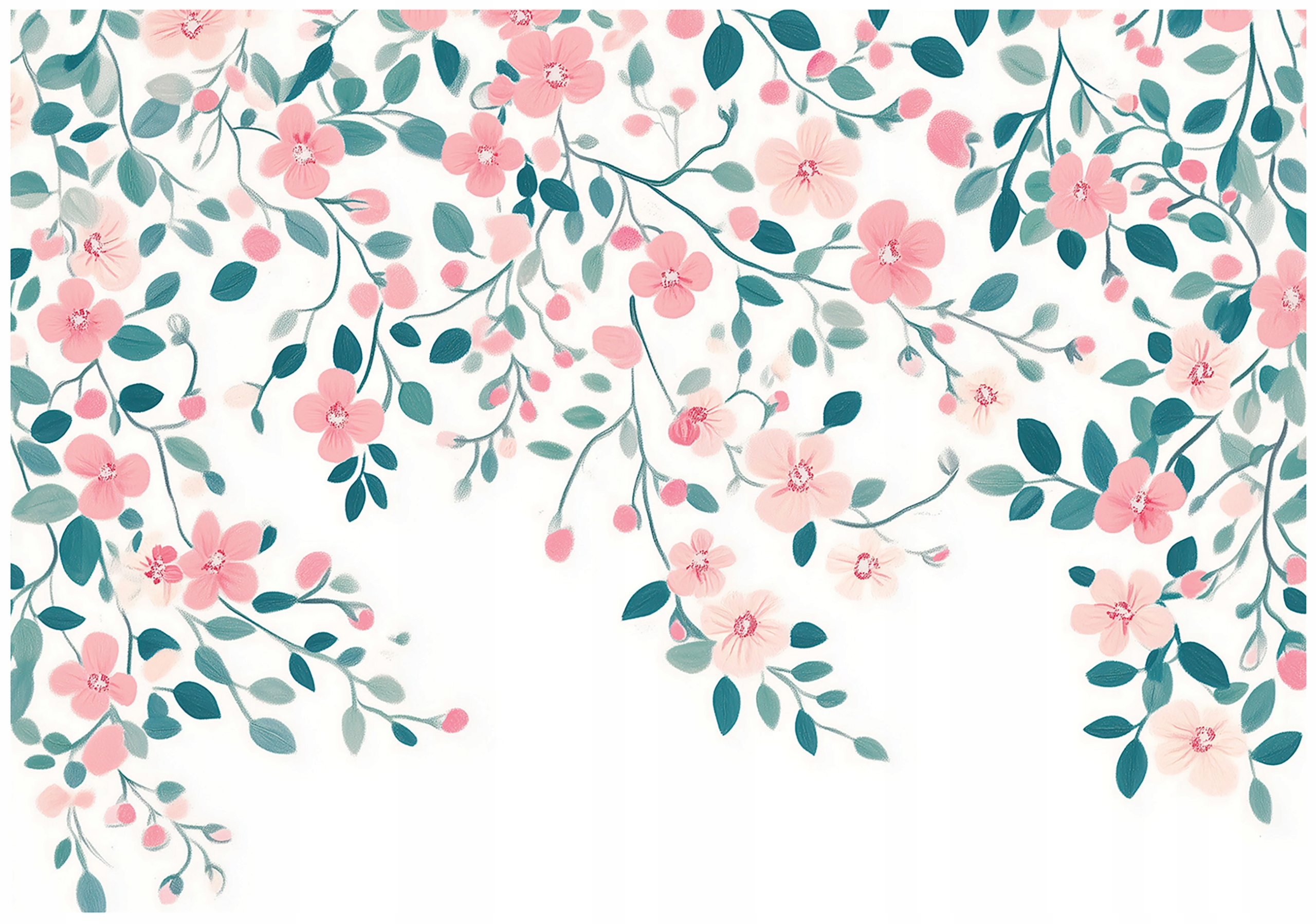 Fototapeta Jarní zahrada Radostná Větvička Květinová dekorace 400x280 lepidlo