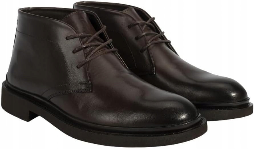 Desa Pánské kožené boty – Nazouvací, plochý podpatek, kulatá špička, prodyšné r41
