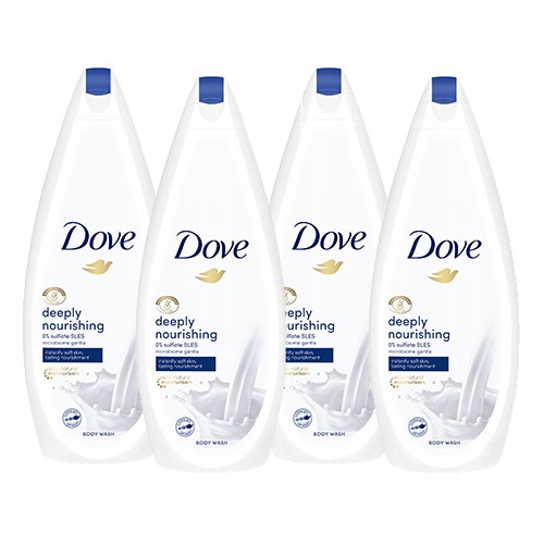 

Dove Deeply Nourishing żel pod prysznic 4 x 750ml