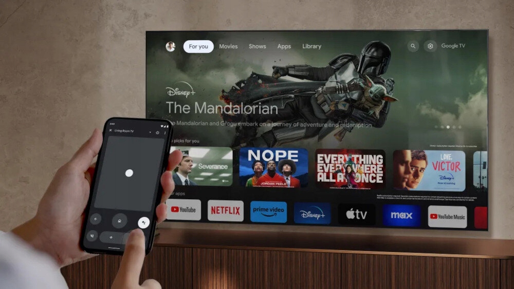 Telewizor SHARP 70GP6760E LED 4K Google TV HDR10 Przekątna ekranu (cale) 70