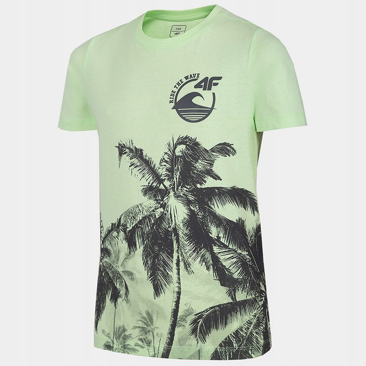 KOSZULKA CHŁOPIĘCA 4F T-SHIRT BAWEŁNA 140 Bohater brak