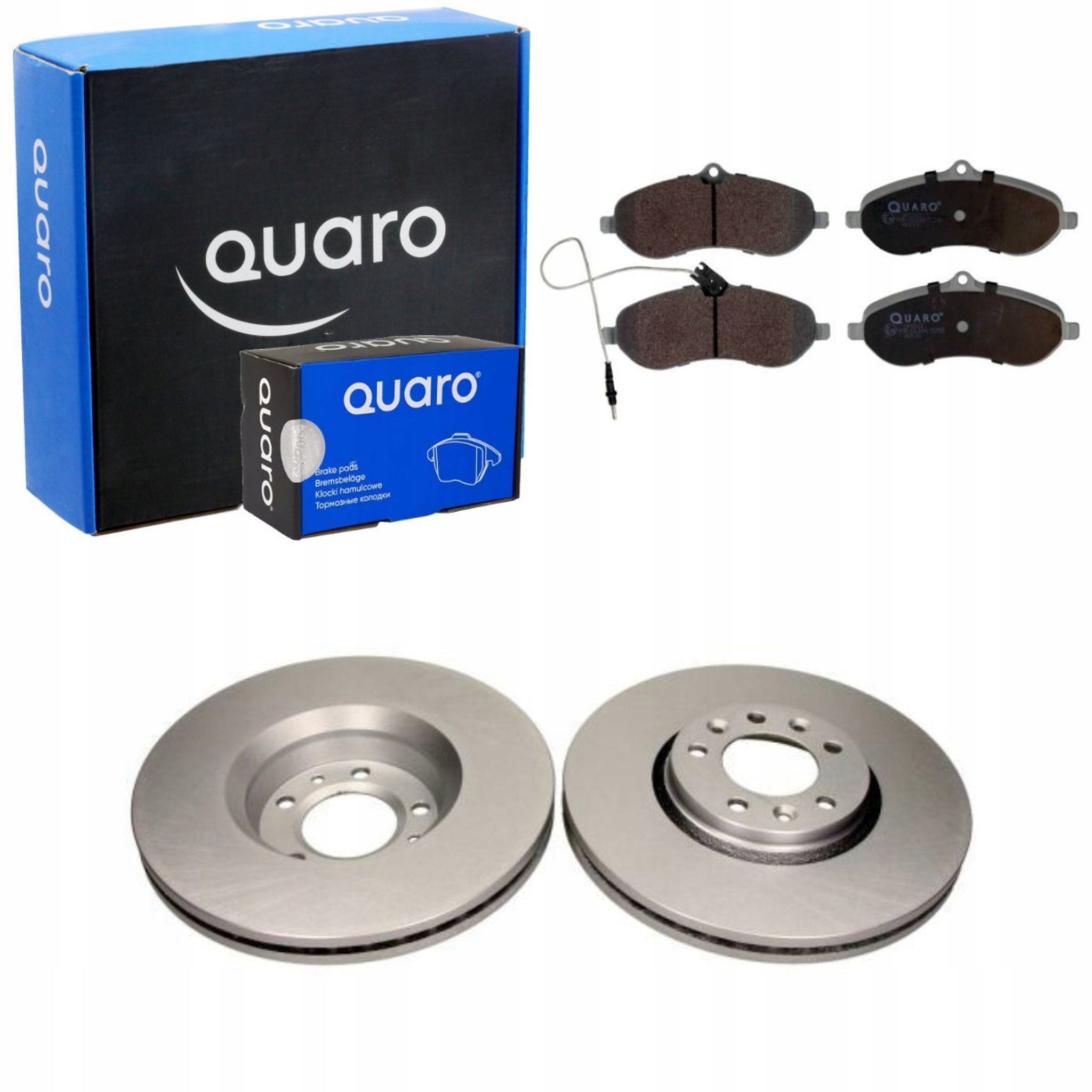 2× quaro QD3465 тормозной диск тормозные колодки CITROEN перед 07-