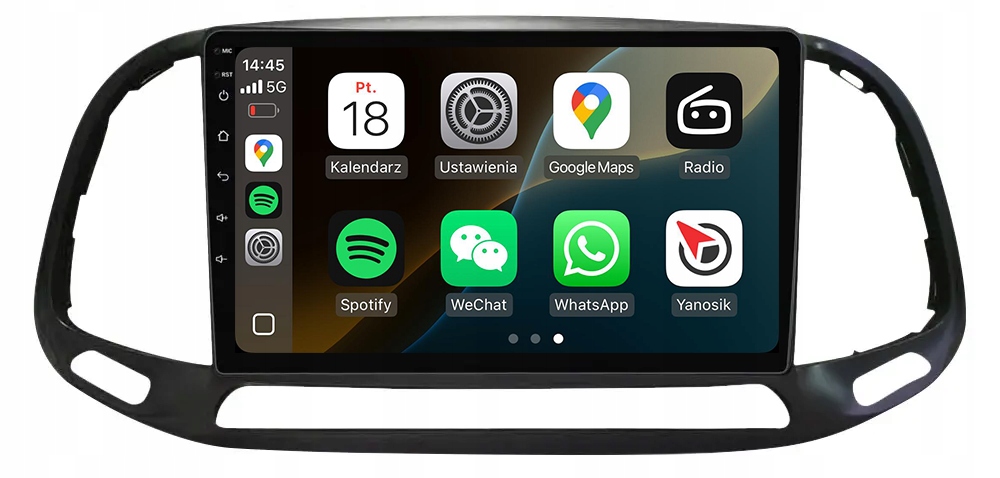 Fiat Doblo Rádio Navigace Android Apple Carplay Duduauto