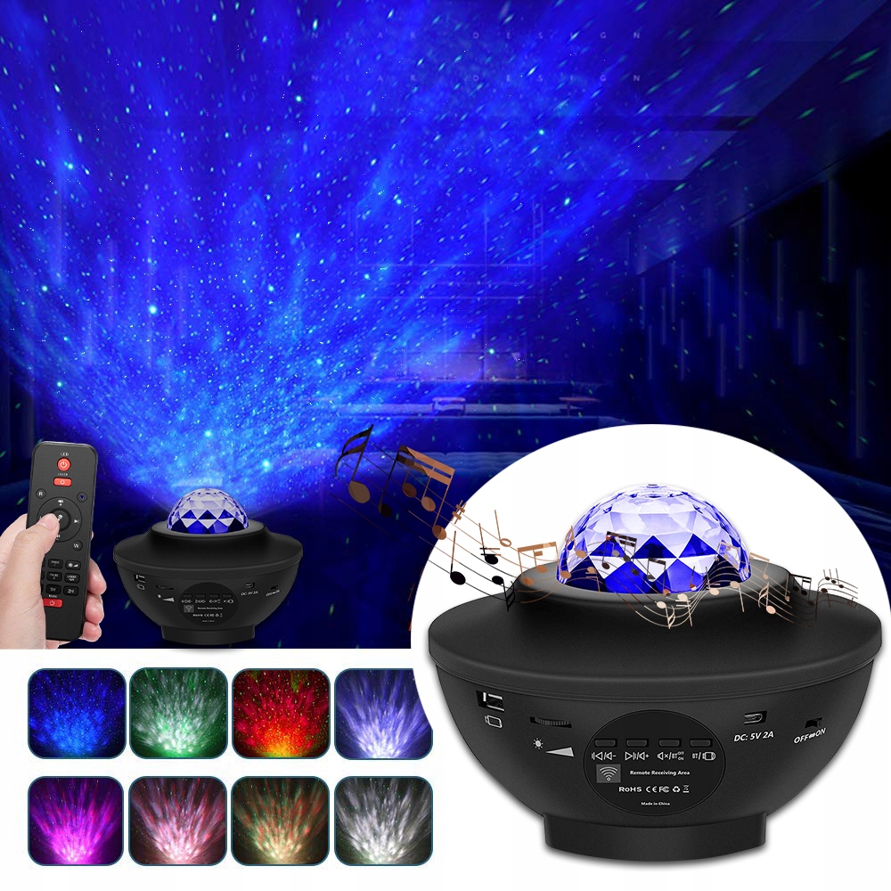 

Projektor Gwiazd Led Star Lampka Nocna 218
