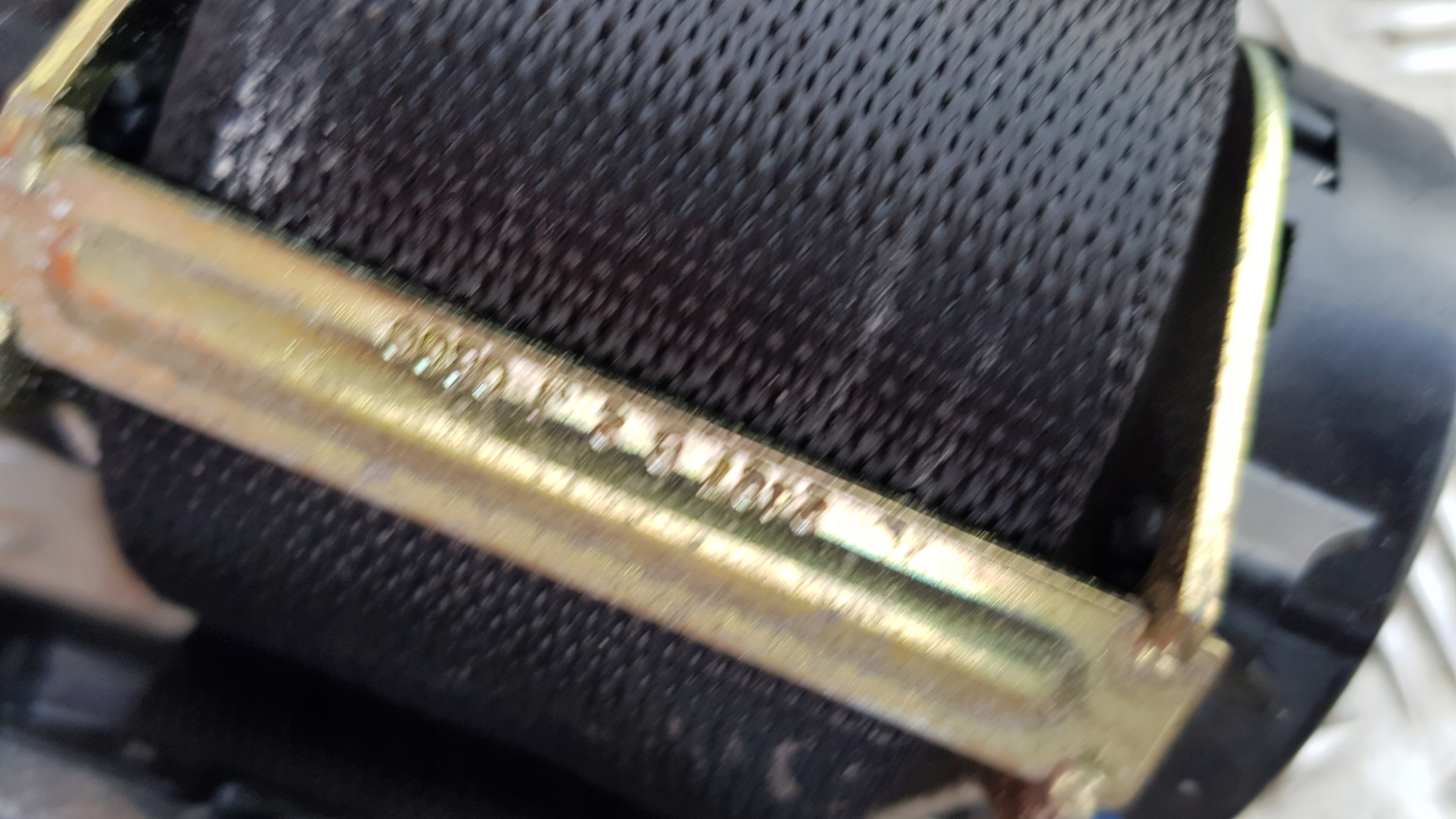 MERCEDES CLK W208 Gurten Sicherheits links heck