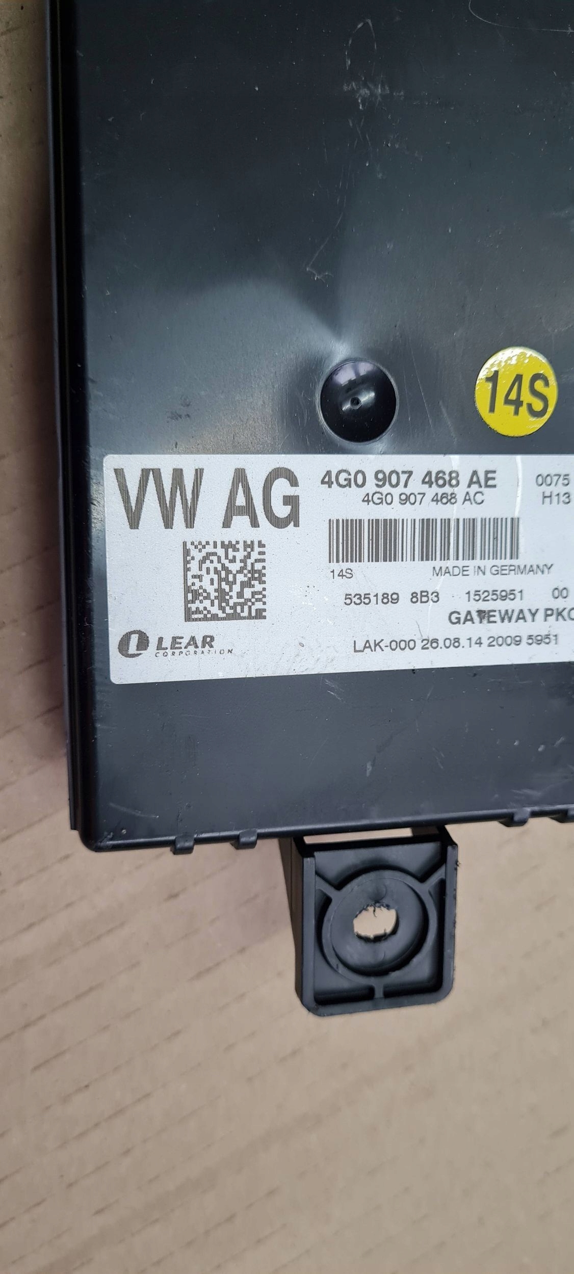 A6 C7 4G LIFT module control unit GATEWAY 4G0907468AE A7 4G