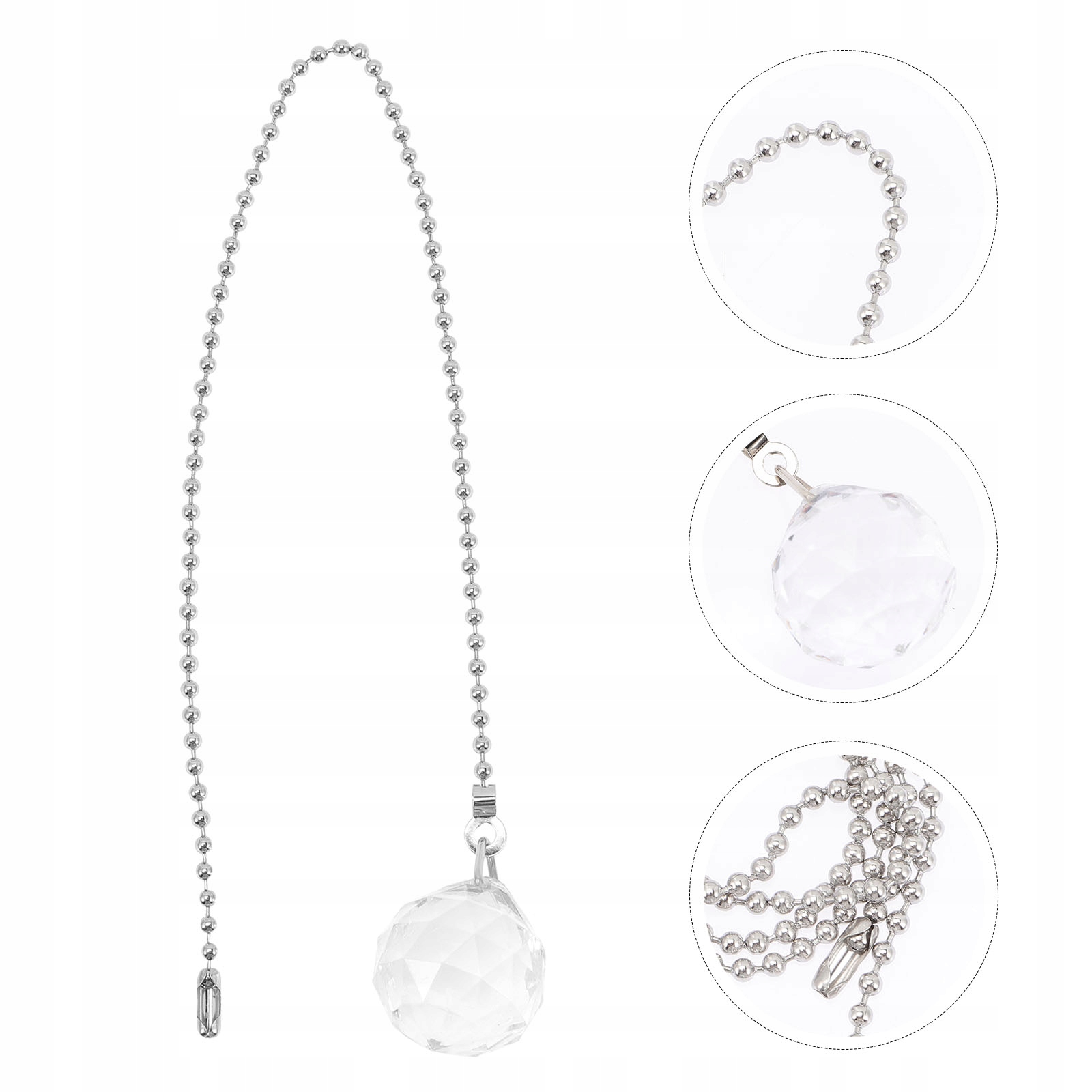 Ga-Switch Crystal Zipper Chain Ceiling Fan Rodzaj wentylator