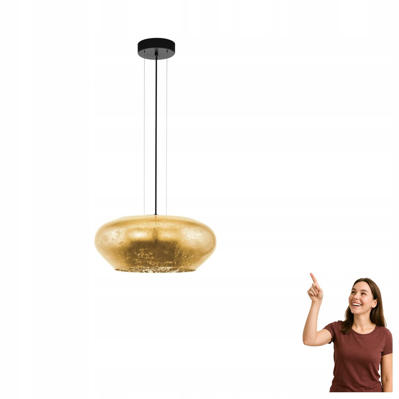 Závesná lampa Priorat 39595 Eglo