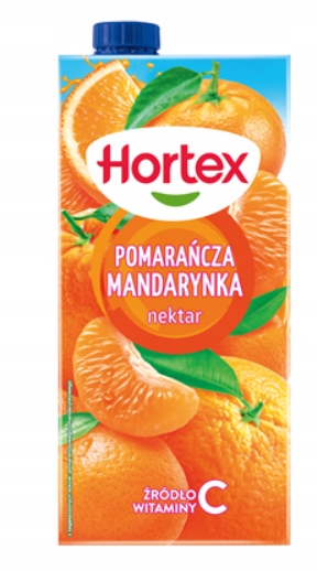 Hortex Nektar pomeranč mandarinka 6 x 2 l