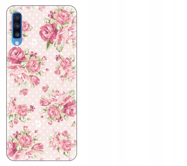 

Etui pokrowiec Samsung Galaxy A70 Floral kwiaty