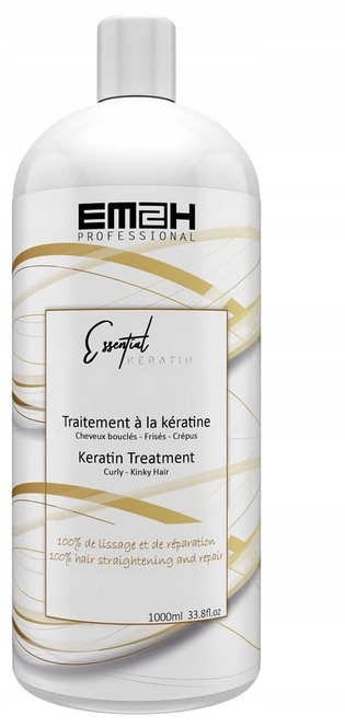 Essential Keratin Narovnávací Ošetření Vlasů 1000 ML 7D78