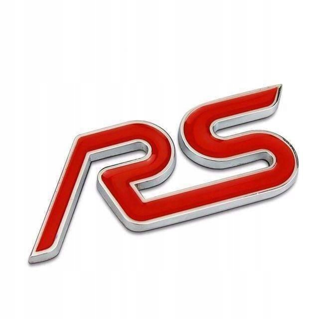 

Znaczek Emblemat Rs Red Chrom metal Ford Focus