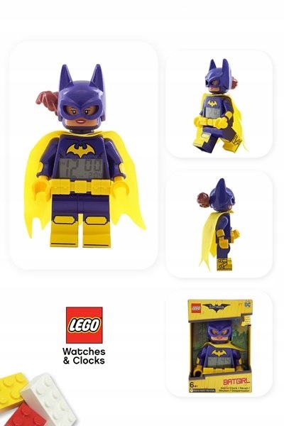 LEGO BATMAN MOVIE ZEGAREK BUDZIK BATGIRL 9009334 Marka LEGO