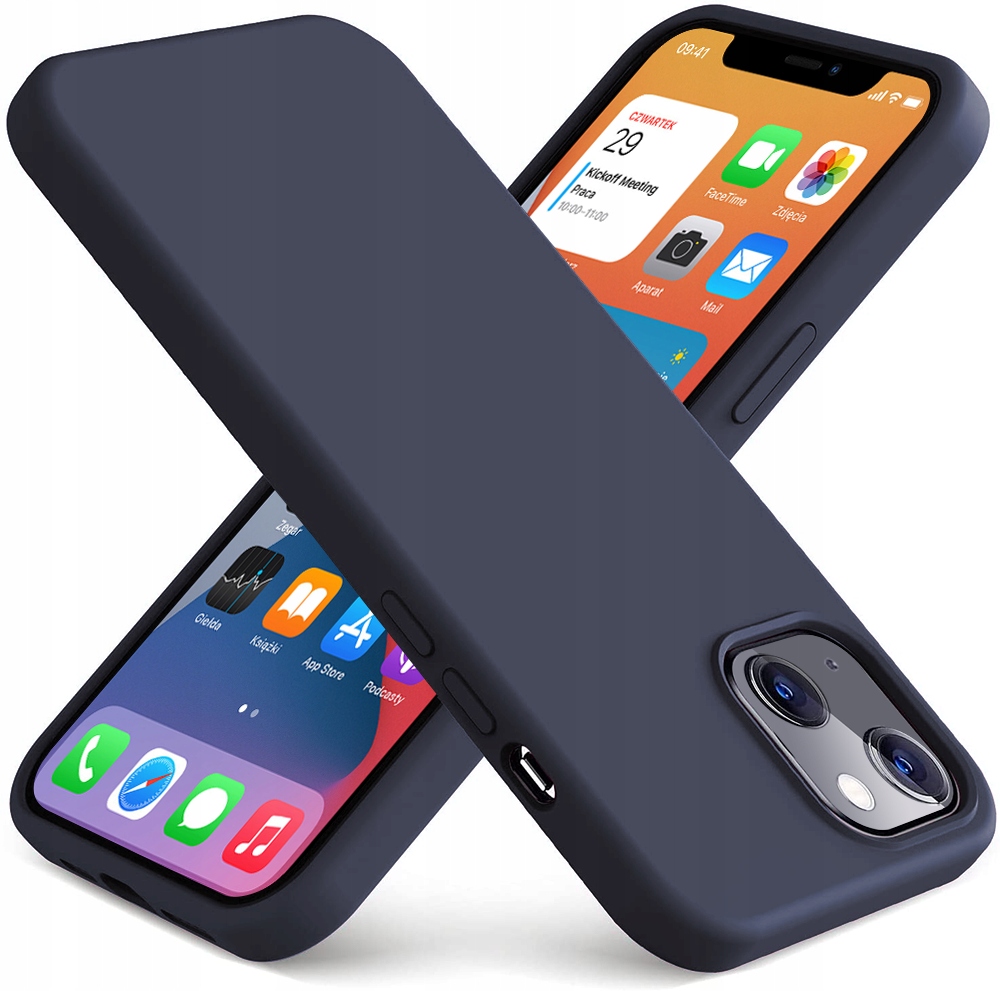 

Etui Case Silicone Szkło 9H do Apple iPhone 14