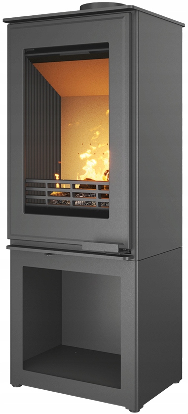 Litinová koza volně stojící kamna 9,5 kW krb Venus na dřevo stojící