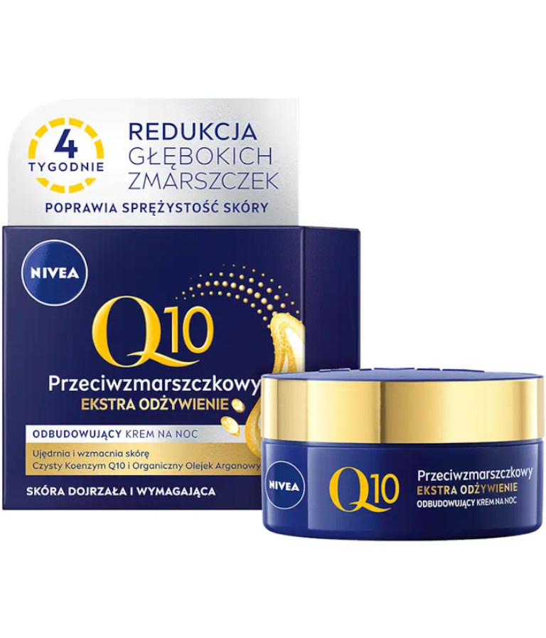 NIVEA Q10 KREM PRZECIWZMARSZKOM ODŻYWIENIE na noc Marka Nivea