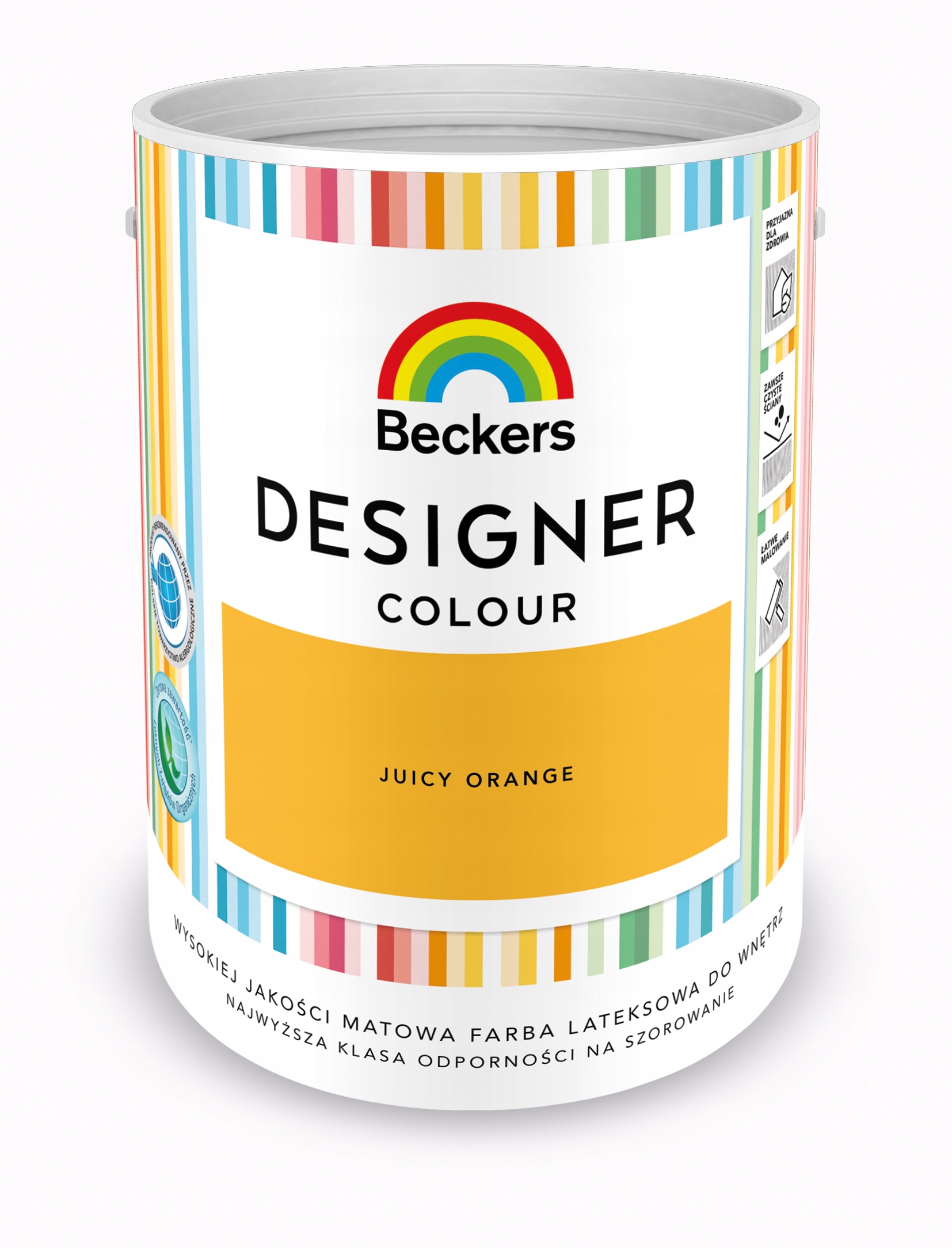 Beckers Designer Colour 5L Mat Barva šťavnatá oranžová (Juicy orange)