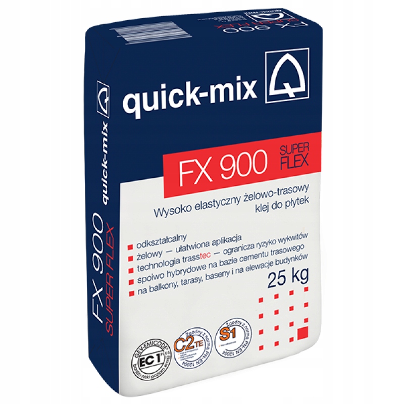 

Fx 900 Wysoko elastyczny klej Quick-Mix