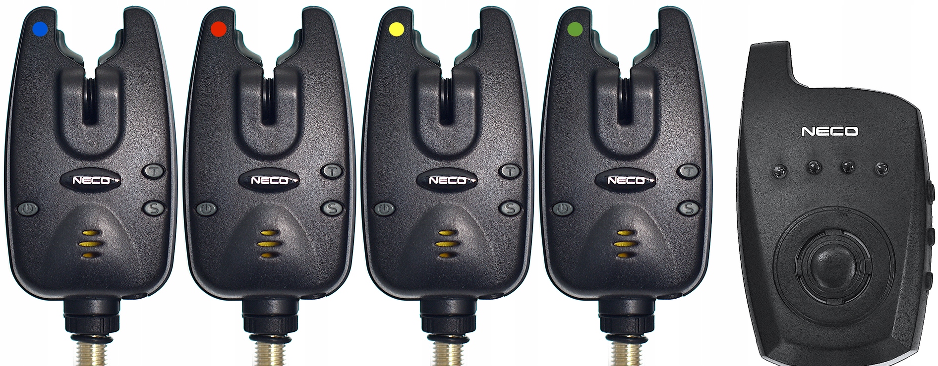 Zestaw sygnalizatorów Centralka 4+1 NECO CARP H104 Marka Neco