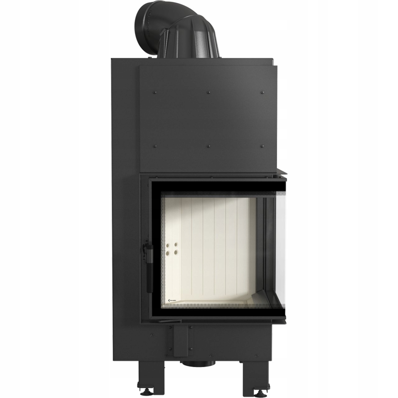 Wkład kominkowy kominek MBN 12 prawy BS szyb gięta Marka Kratki