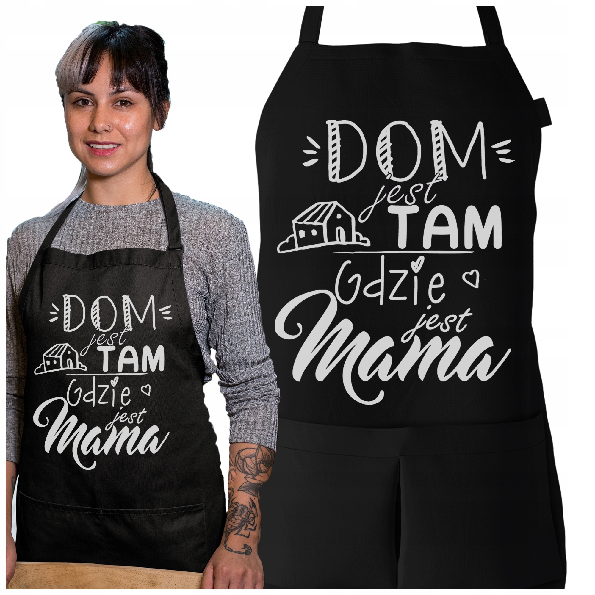 

Fartuch Dom Jest Tam Gdzie Jest Mama