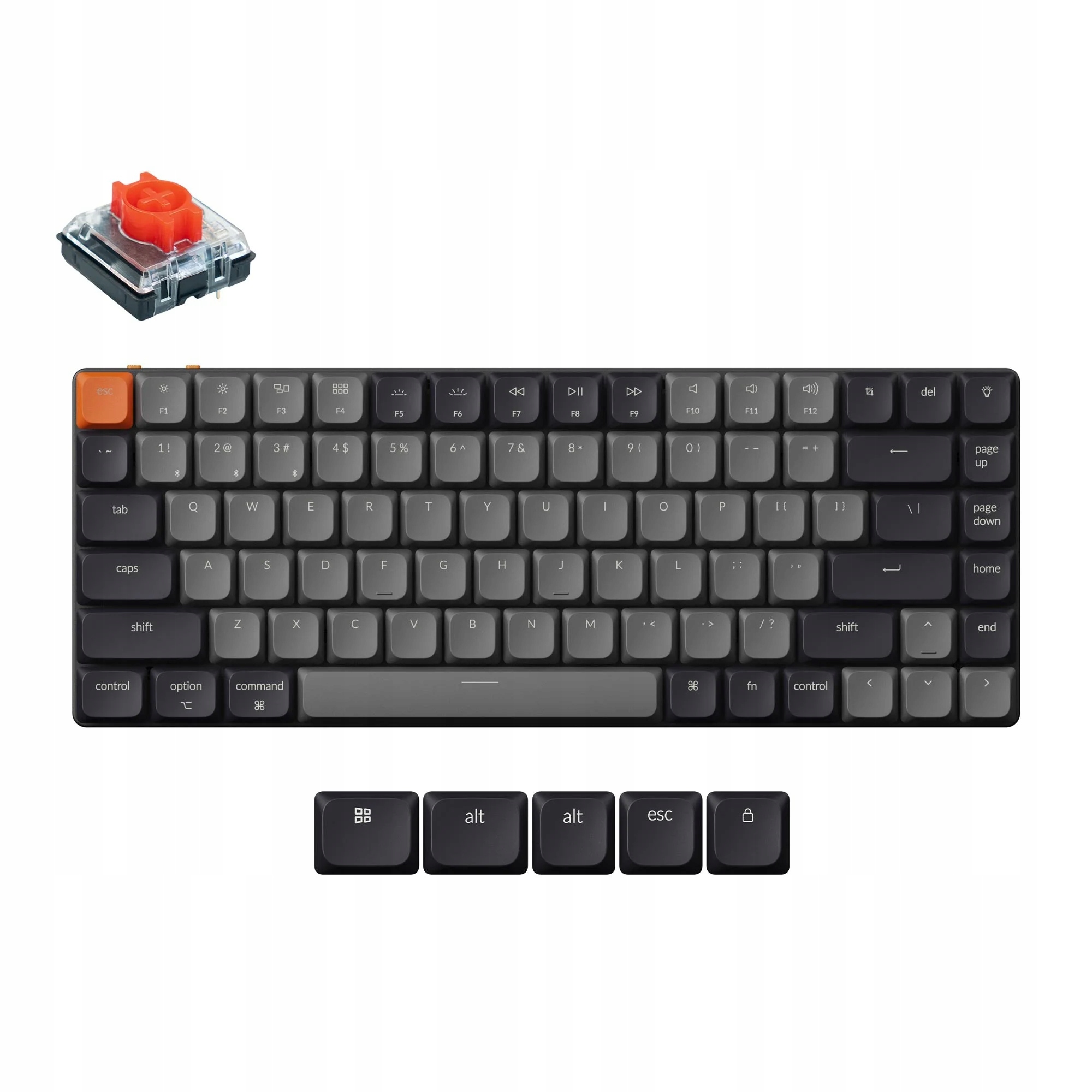 Keychron K3 Qmk Bezdrátová Mechanická Klávesnice Verze 3 K3X-H1