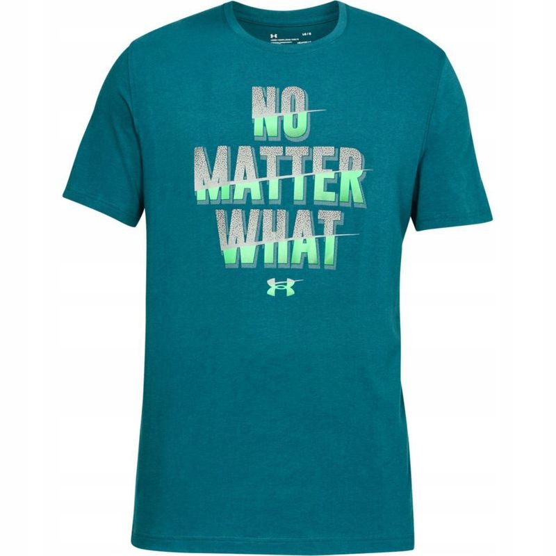 Koszulka Under Armour No Matter What Men Green 296 L