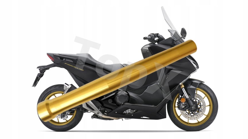 TopX Goleń Trubka laga tlumič Odpružení Honda Forza 750 21+