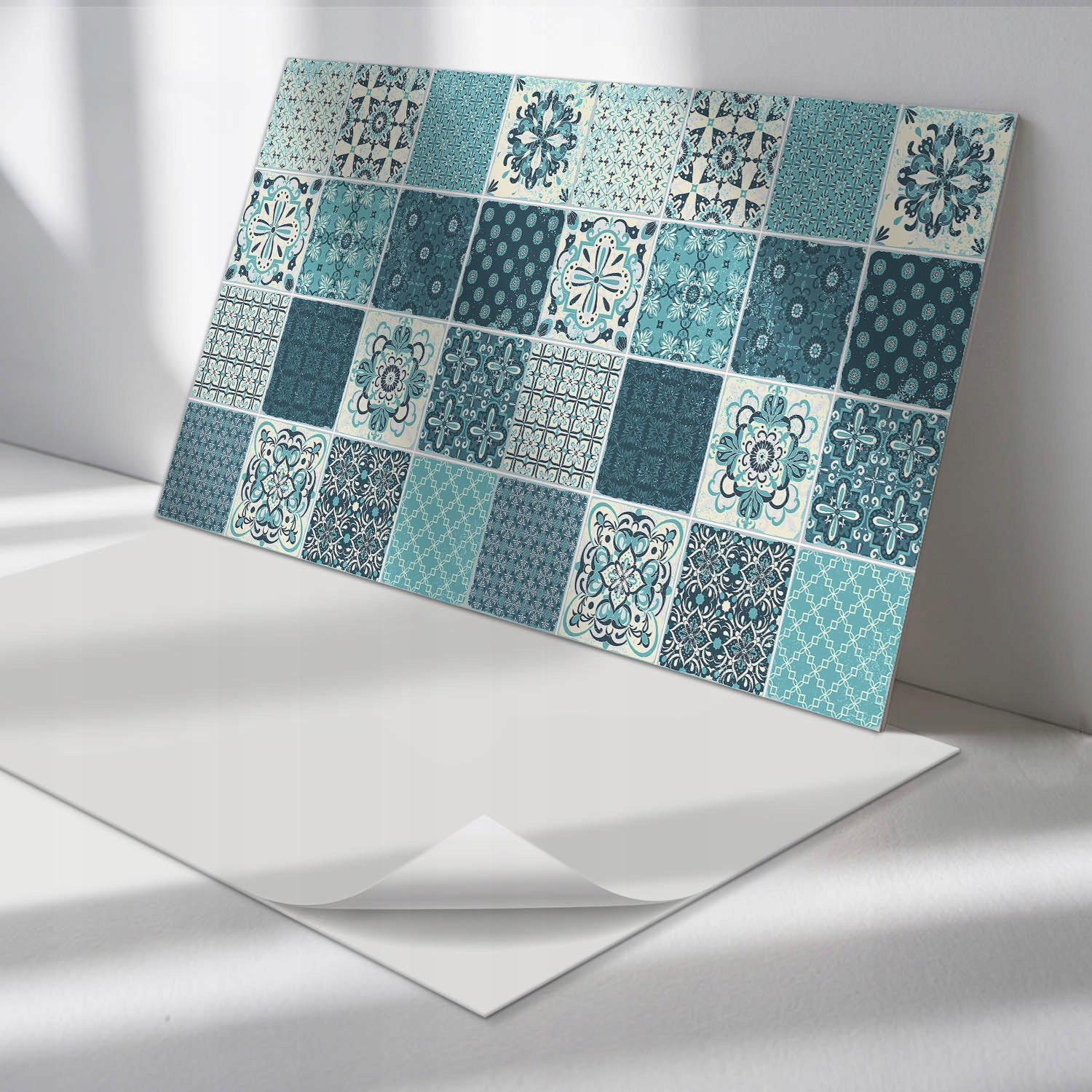 Sada Pvc vinylových panelov Vzory v geometrickej mozaike 6 ks 60x30 cm