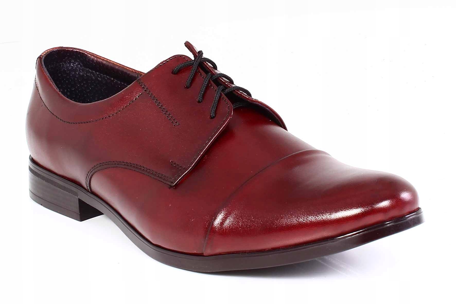 Elegantní Společenské Pantofle 632 Bordo 44