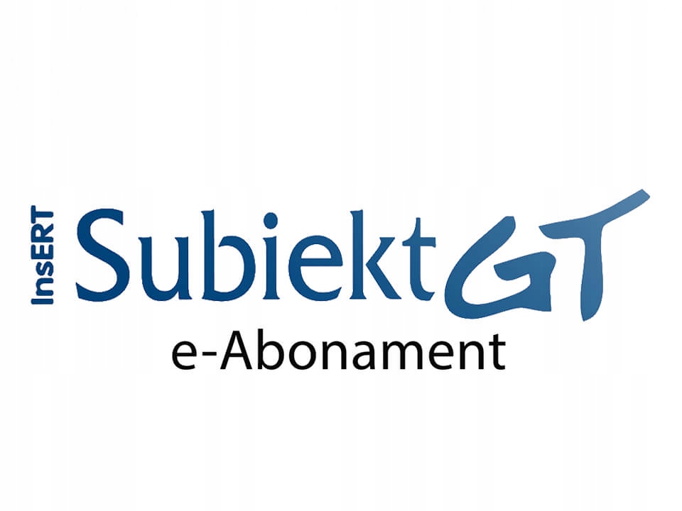 

Abonament na ulepszenia Subiekt Gt 1-3 st.; promo