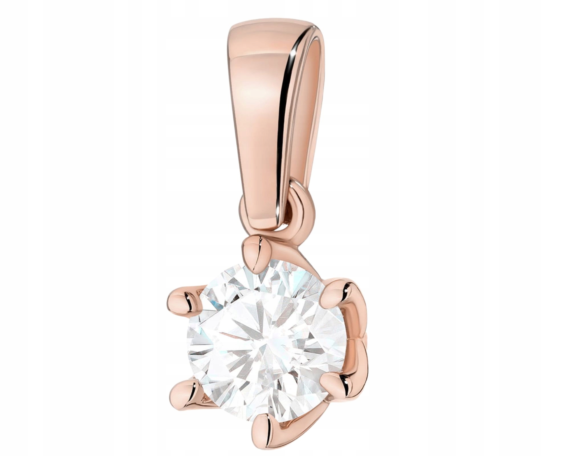Exkluzivní Přívěsek S Certifikovaným Briliantem 0,50 Ct, Elegantní Lesk