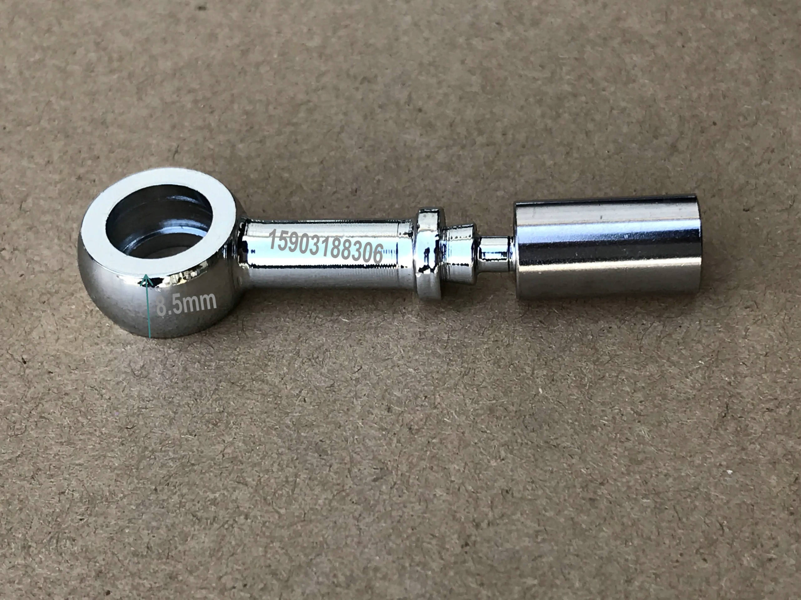 an3 3an 10mm hole iron material split crimp brake banjo fittings for