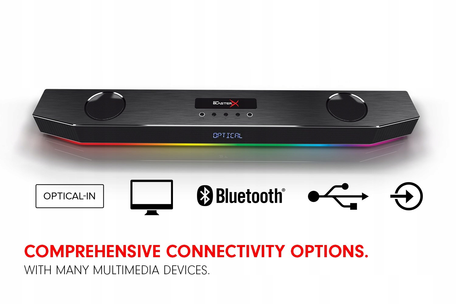 CREATIVE Sound BlasterX Katana System Dźwiękowy 2.1 Gaming PC TV — miniatura 5
