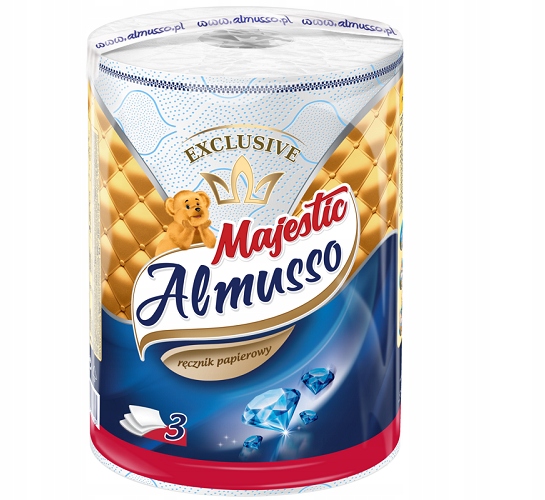

Almusso Majestic Ręcznik Papierowy 3-Warstwowy 1 S