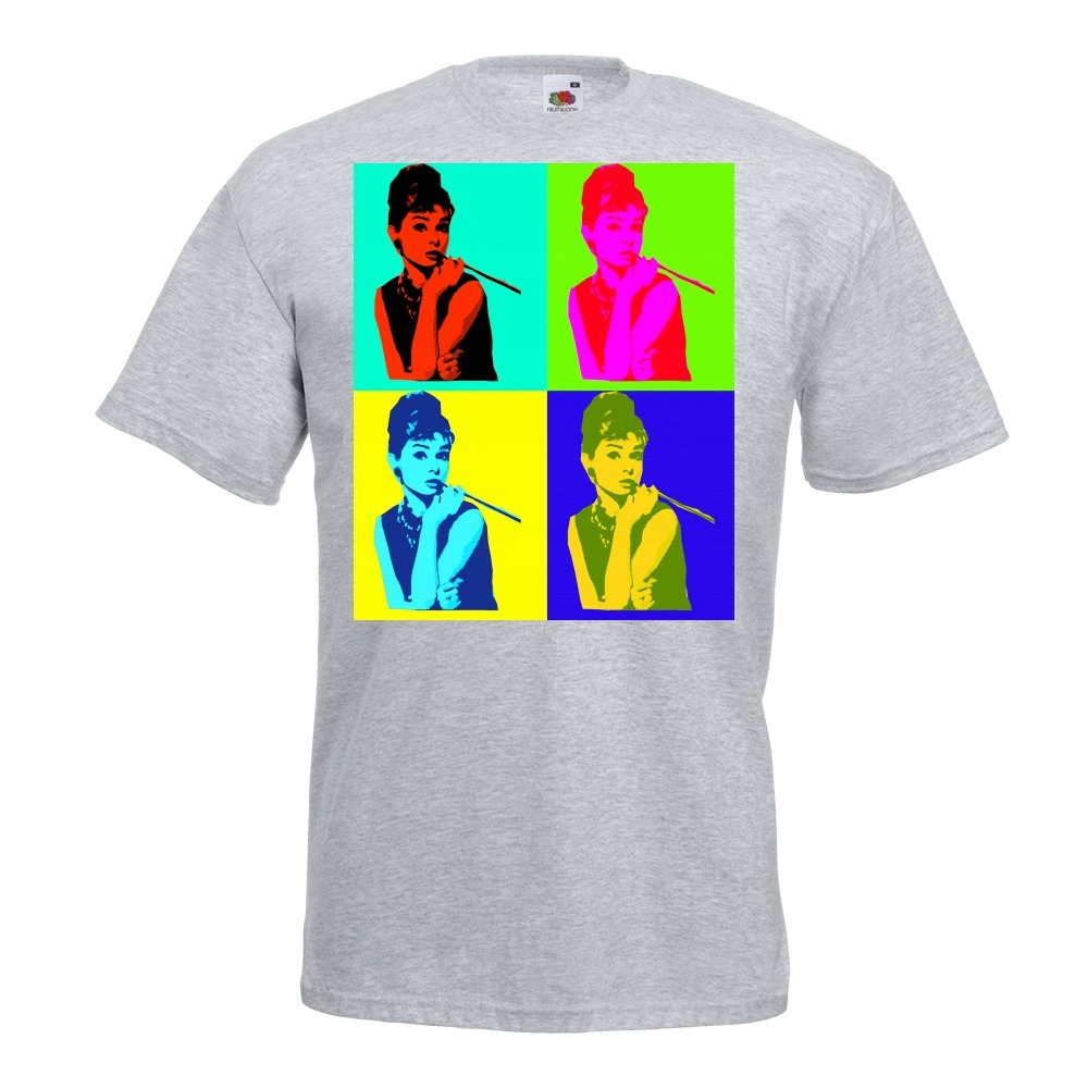 

Koszulka z nadrukiem Audrey gwiazda prezent XL