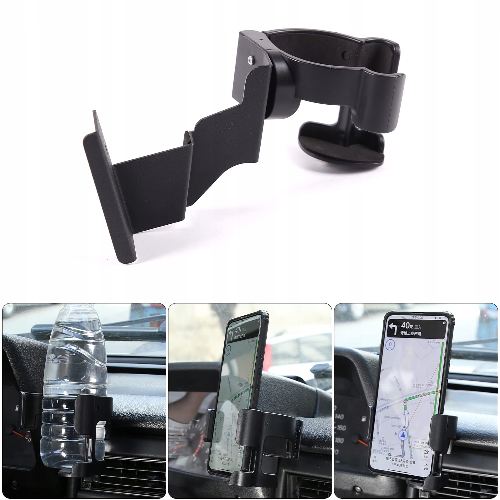 DIYUCAR Uchwyt Samochodowy Na Telefon GPS Do Lada Niva iPhone Huawei Xiaomi — miniatura 6