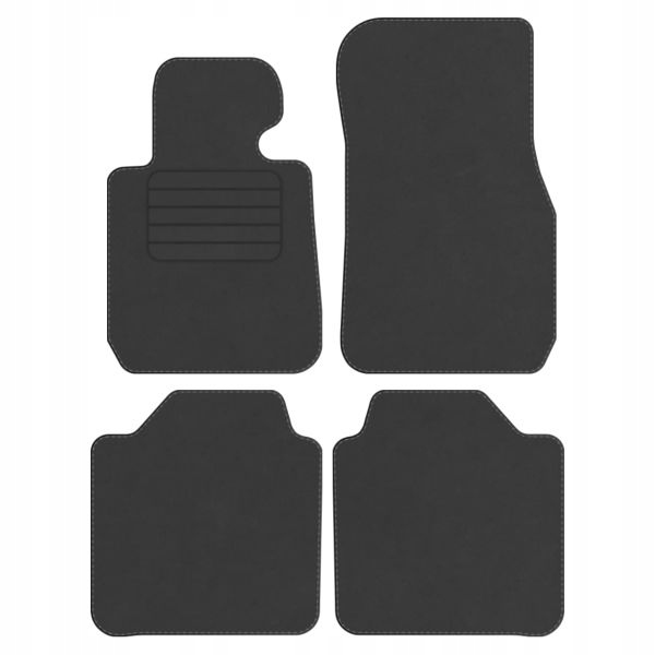 BMW 3 GT F34 2013- dywaniki welur COMFORT GRAFIT