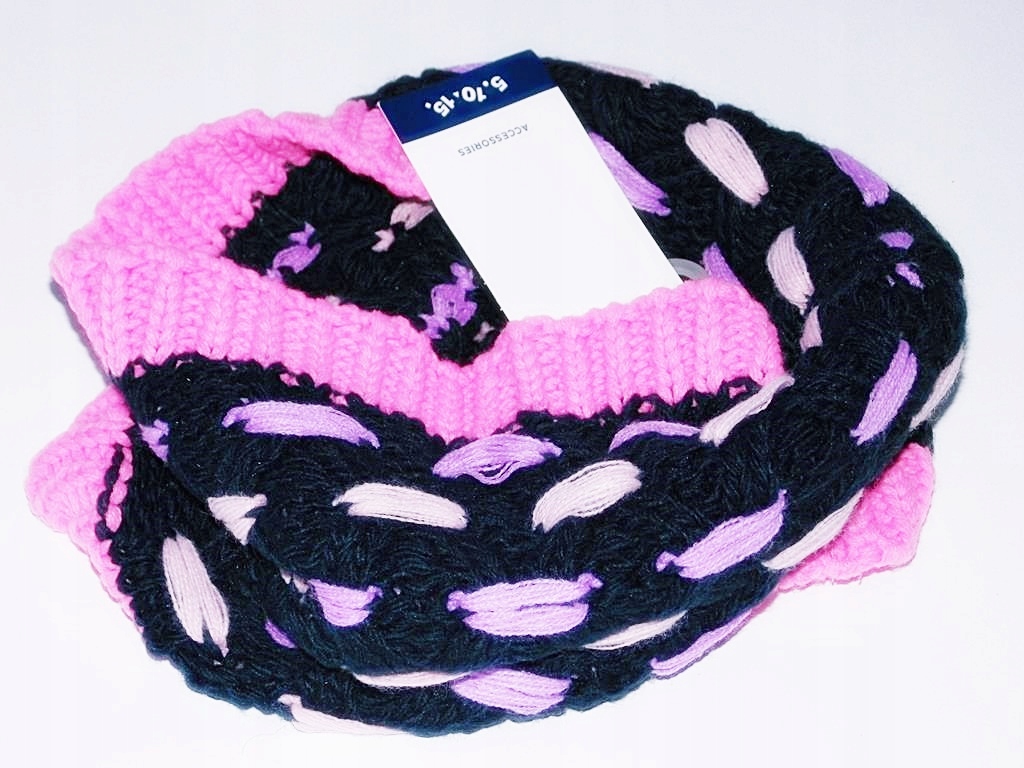 5.10.15. *CIEPŁY AKRYLOWY KOMIN *ZIMA *POŁYSK