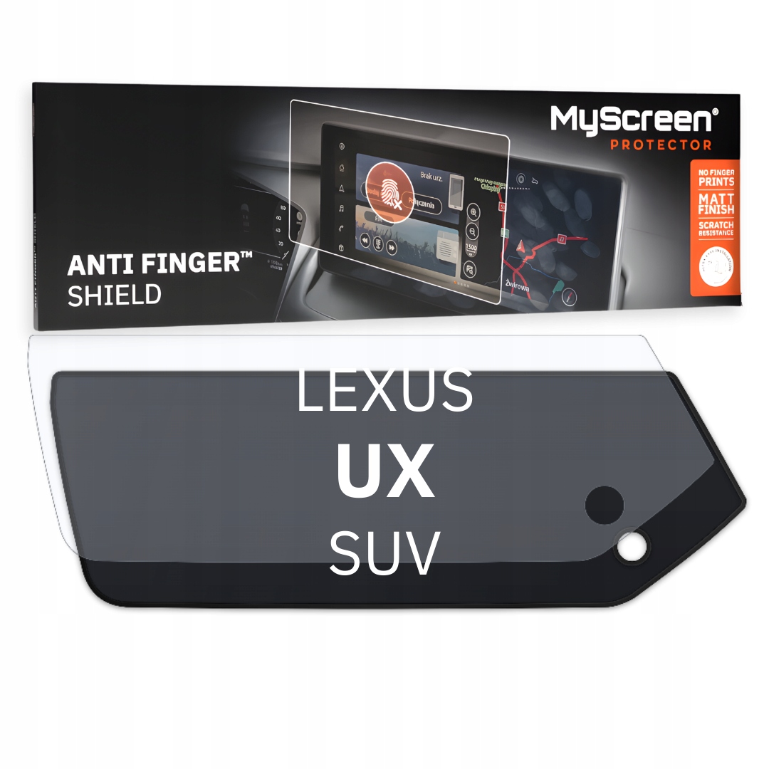 Fólie pro Lexus Ux Suv 2018 2022 12,3" MyScreen