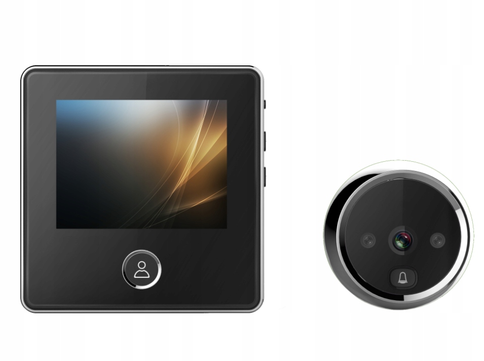 Bezprzewodowy wizjer LCD 3" dzwonek KAMERA