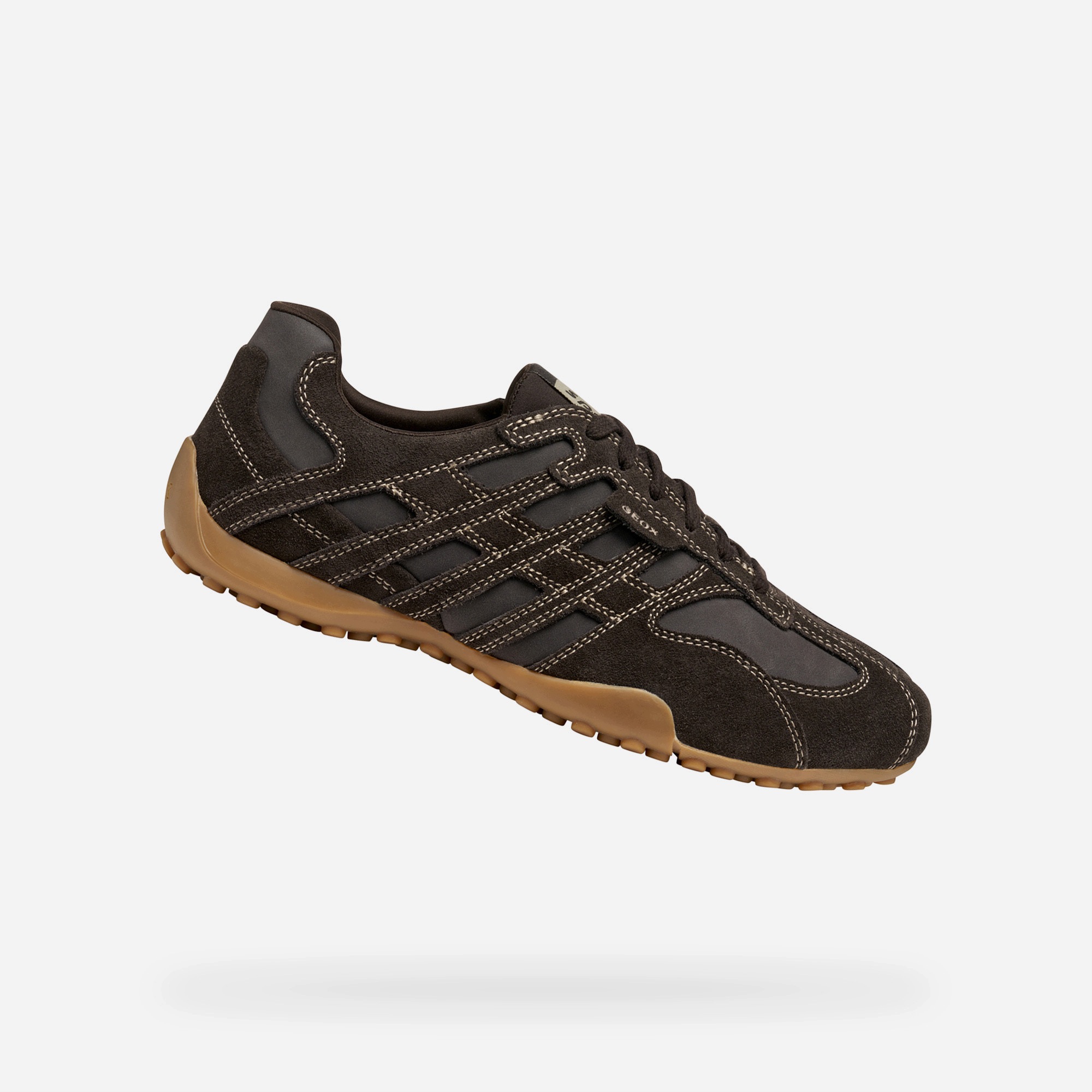 Geox Černé pánské tenisky Geox Snake Original