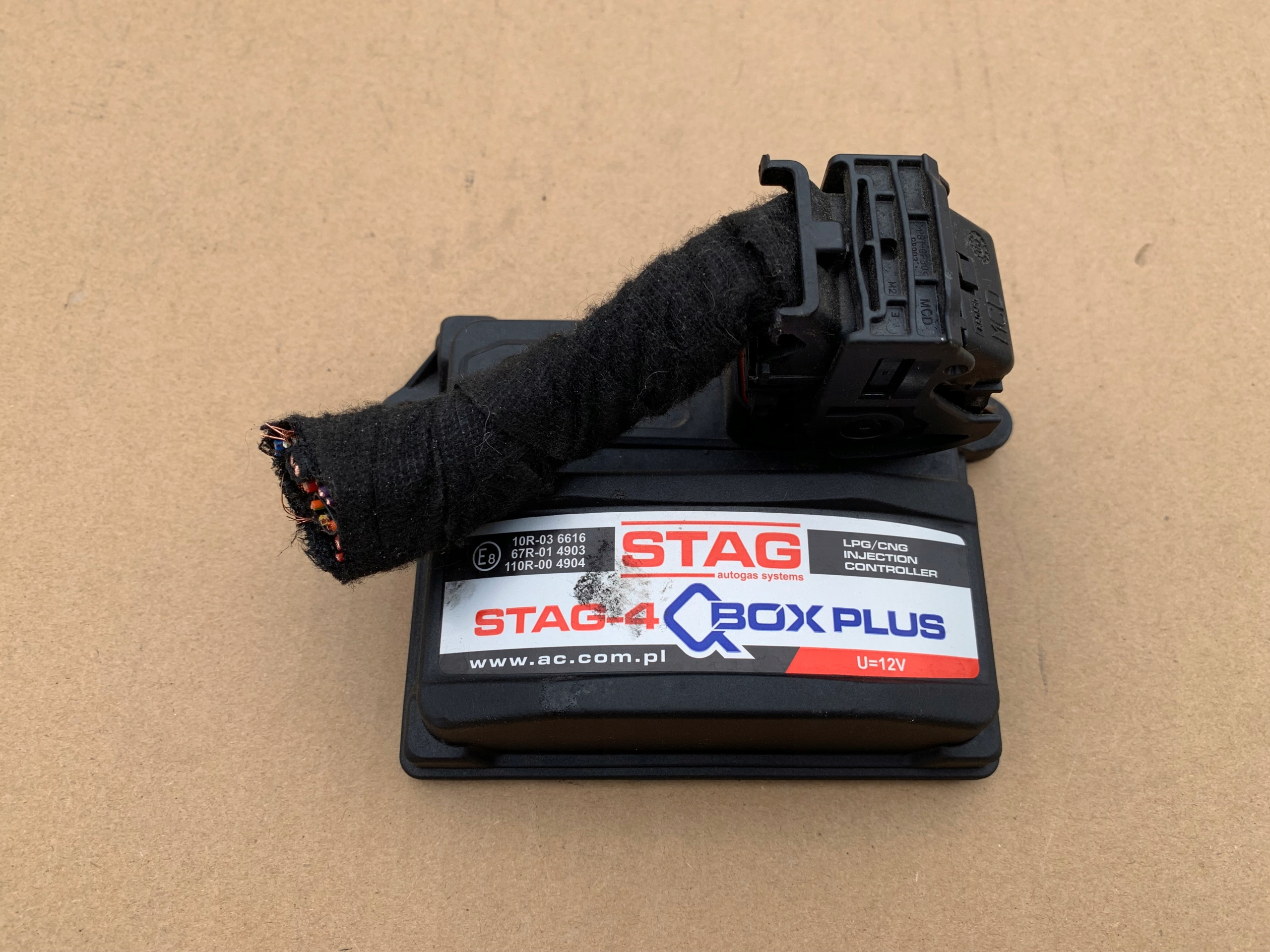 MODUŁ STEROWNIK STAG 4 QBOX PLUS LPG ORYGINAŁ 100% SPRAWNY • Opinie ...