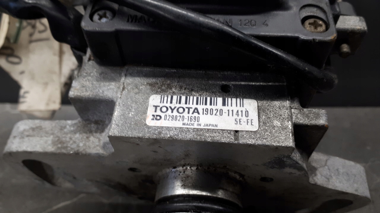 1902011410 aparat zaplonowy toyota paseo 1.5l 95r Typ samochodu Samochody osobowe