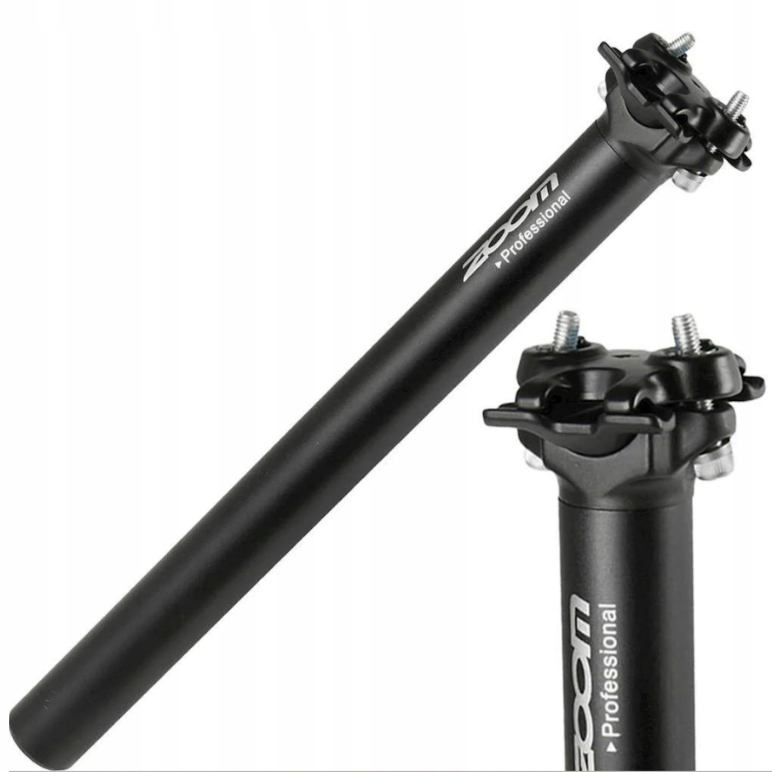 M-wave Pouzdro Na Sedadlo Pro 2 Šrouby 30,9 mm 350 mm Černý hliník