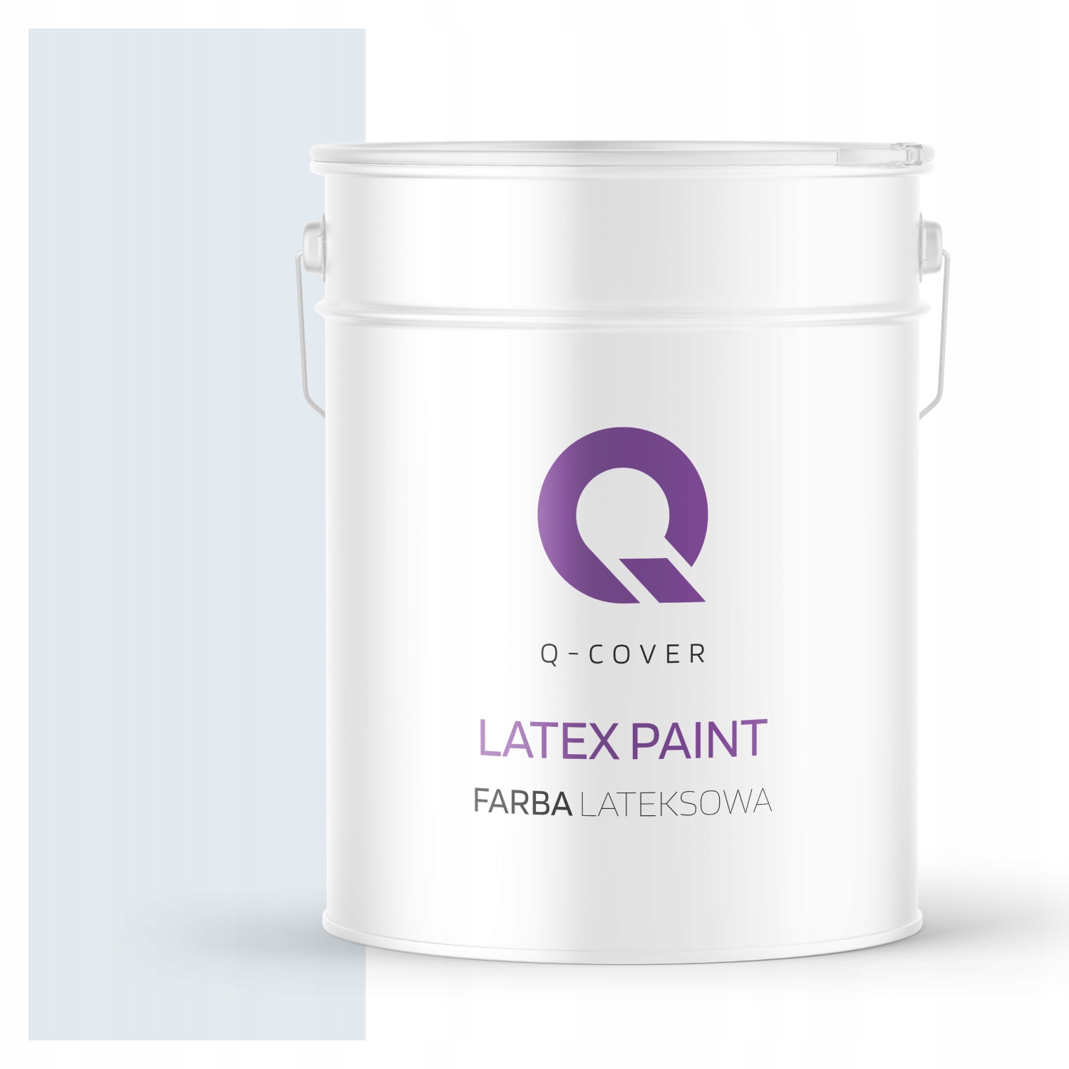 Latexová Farba Na Stenu Biela Modrá H0179 10L Mat Poľský Výrobca