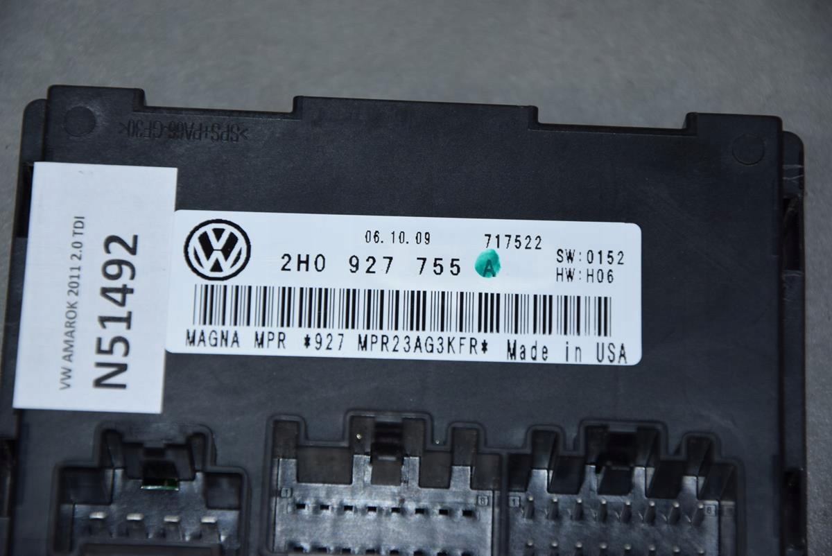 VW AMAROK module gearboxes ROZDZIELCZEJ 2H0927755A