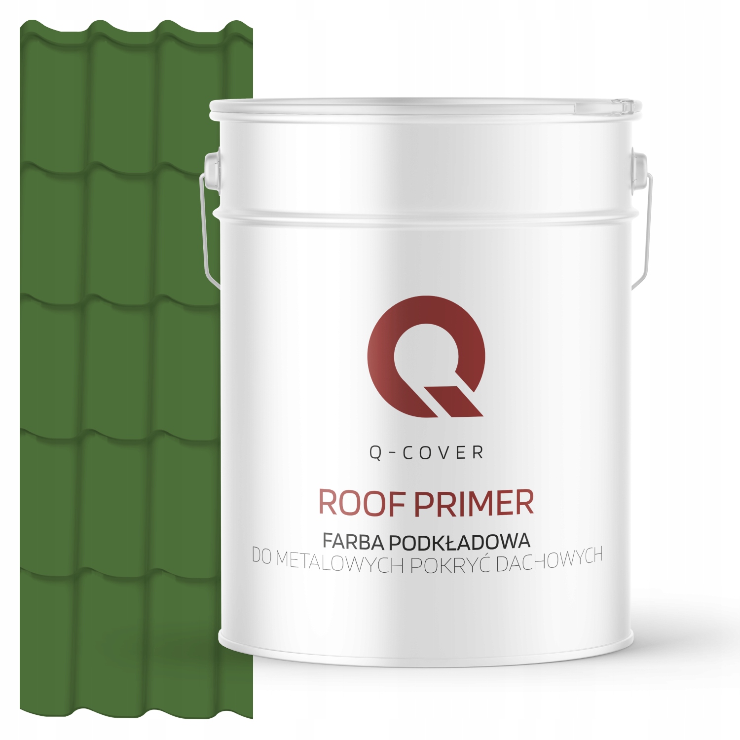 Podkladová Farba Na Kovovú Strechu Zelená Trávnatá Ral 6010 10 L Matná