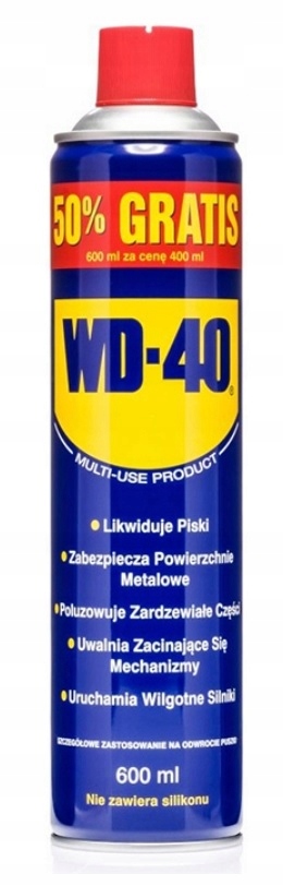 

WD-40 Aplikator Odrdzewiacz Do Śrub 600 ml