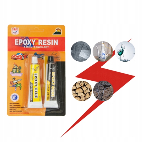 Klej Dwuskładnikowy Epoksydowy Mocny Uniwersalny Utwardzacz Zestaw
